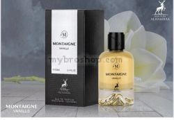 Луксозен aрабски парфюм MONTAIGNE VANILLE  на Maison Alhambra 100 мл Роза,  ванилия, захар, бял мускус, кедър
