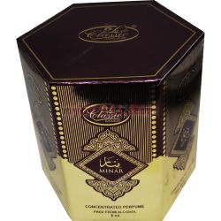 Арабско парфюмно масло от La De Classic  MINAR 6 ml фрезия, божури,роза,бял мускус с праскова, мед, кедър