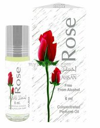 Арабско парфюмно масло ROSE от AHSAN  6 ml  рози и ванилия