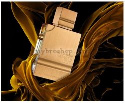 Луксозен арабски парфюм AMBER OUD GOLD EDITION  от AL HARAMAIN 100ml Пъпеш, бонбонени акорди, ананас, кехлибар