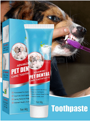 Паста за зъби за почистване на кучешки зъби, Предназначена да помогне за предотвратяване на зъбен камък