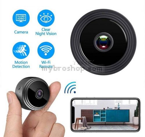 мини шпионска камера с WiFi    скрита камера с HD качество и широкоъгълен обектив