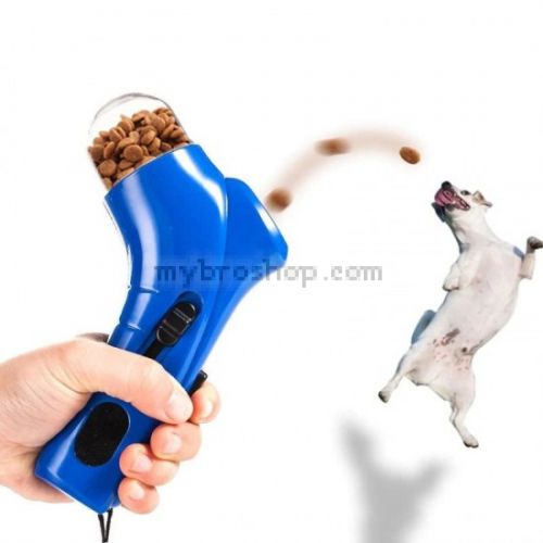 Специален уред играчка за изстрелване на кучешка храна