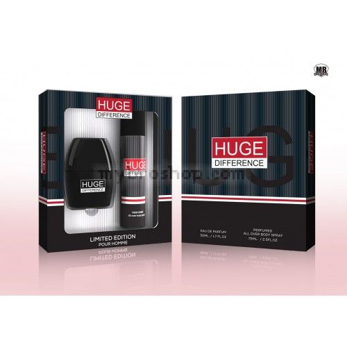 HE SET HUGE DIFFERENCE Мъжки комплект edp 50ml + 75ml deo