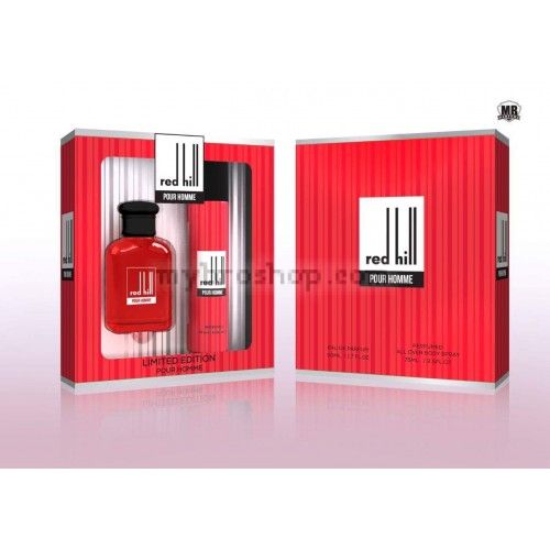 HE SET RED HILL Мъжки комплект edp 50ml + 75ml deo