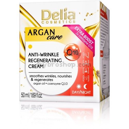 Delia Argan Care Anti-wrinkle cream Q10 Day&Night Крем против бръчки с Q10 50ml