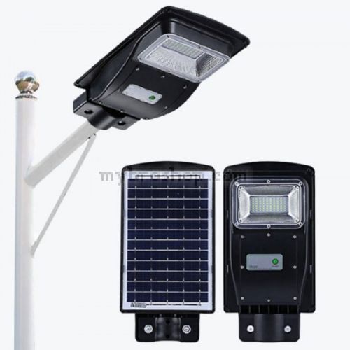 Соларна LED улична лампа Cobra 125W  IP65 за външно осветление на двор и градина със сензор