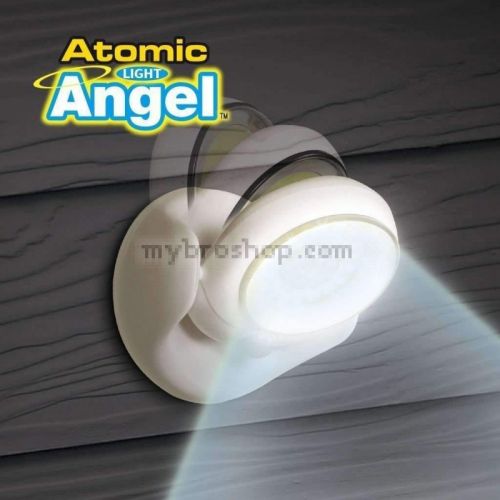 Мощна 25 LED Atomic Angel автономна LED лампа на батерии с датчик