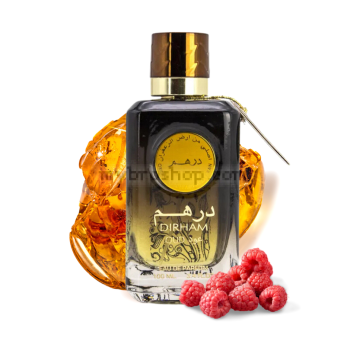 Луксозен арабски парфюм DIRHAM OUD от Al Zaafaran 100ml Бял мускус, Кехлибар - Ориенталски аромат 0% алкохол