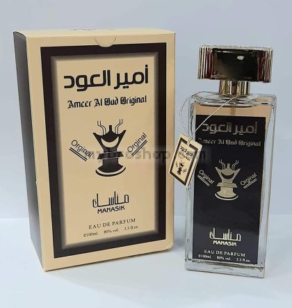 Ориенталски  парфюм  Ameer Al Oud Original VIP от Manasik  100 ml кехлибар, опопонакс, тамян, кожа, уд, пачули, сандалово дърво