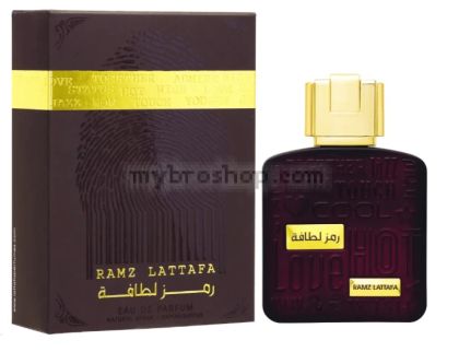 Луксозен aрабски парфюм Lattafa Perfumes  Ramz Gold 100 мл Сандалово дърво Ванилия, Мускус Амбра
