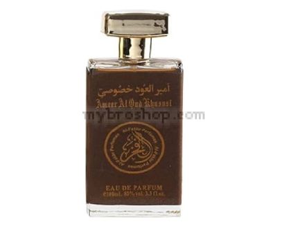 Луксозен парфюм  amer al oud khususi asmed  от Manasik  100 ml Лабданум, захар, кожа, индийско орехче.