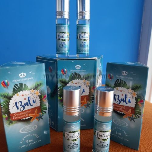 Арабско олио парфюмно масло Al Rehab BALI 6 ml Аромат на диня , ягода и дъвка 0% алкохол