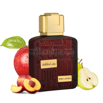 Луксозен aрабски парфюм Lattafa Perfumes  Ramz Gold 100 мл Сандалово дърво Ванилия, Мускус Амбра