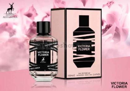Луксозен aрабски парфюм Victoria Flower  на Maison Alhambra 100 мл Жасмин; Манго; орхидея; Роза; портокалов цвят