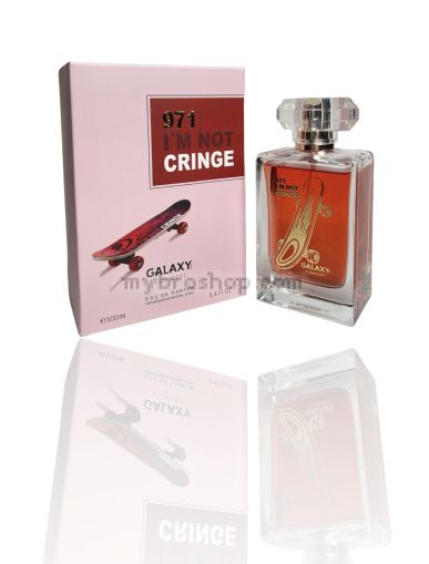 ДУБАЙСКИ  парфюм  971 I’M NOT CRINGE  от GALAXY 100 ml пачули, сандалово дърво, ванилия, жасмин