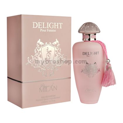 ДУБАЙСКИ  парфюм Delight от Maison De Milan 100 ml  Кашмир, Мускус, Ванилия