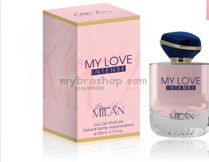 ДУБАЙСКИ  парфюм My Love Intense  от Maison De Milan 100 ml   Ванилия, Бял мускус, Сандалово дърво