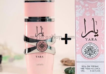ПРОМО СЕТ Луксозен дубайски парфюм + масло YARA 100ml  + 10 ml - Mандарина, орхидея,  ванилия, сандалово дърво, мускус