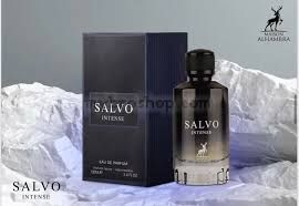 ДУБАЙСКИ  парфюм Salvo Intense  на Maison Alhambra 100ML Амбър, Пачули, Сандал, Хаитянски ветивер