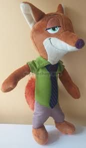 Плюшена играчка Зоотрополис , Ник , Zootropolis Nick Wilde 35см