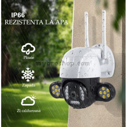 ПРОФЕСИОНАЛНА WIFI  ВЪНШНА ОХРАНИТЕЛНА КАМЕРА Водоустойчива