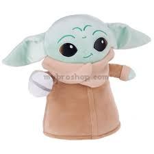 Плюшена играчка   Simba Toys The Mandalorian - Baby Yoda Бебе Йода  изработена от мек плюш височина 28 см 