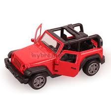 Метална кола Jeep Wrangler  засилване с издърпване назад отваряеми врати и капак 