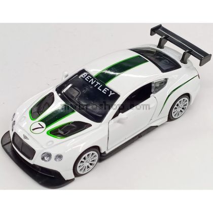 Метална кола  Bentley Continental GT3 засилване с издърпване назад отваряеми врати  и амортисьори