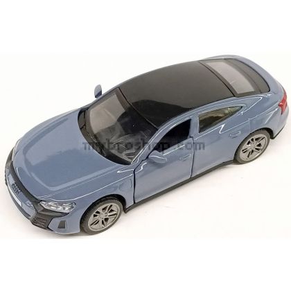 Метална кола  Audi E-tron GT  с амортисьори и отварящи се врати