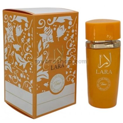 ДУБАЙСКИ  парфюм LARA Tous от FRAGRANCE COUTURE 100 ml   жасмин, хелиотроп, портокалов цвят