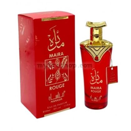 ДУБАЙСКИ  парфюм MAIRA ROUGE  от FRAGRANCE COUTURE 100 ml   амбра, дървесина, мускус