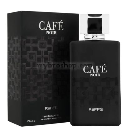 ДУБАЙСКИ  парфюм CAFE NIOR от RIIFFS 100ml Пачули, Черен кехлибар, Бразилско розово дърво