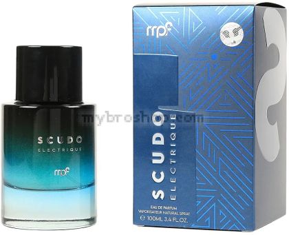 ДУБАЙСКИ парфюм Scudo Electrique от MPF 100ml Ванилия, Зърна тонка, Сива амбра