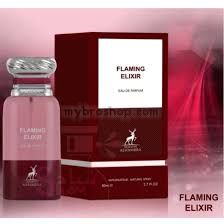 ДУБАЙСКИ парфюм FLAMING ELIXIR от MAISON ALHAMBRA 100ml  мускус, розов пипер, Амбретолид