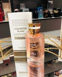 ДУБАЙСКИ парфюм EQUATOR BLANC от MILESTONE 100ml фрезия, липов цвят, момина сълза