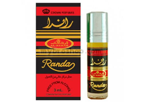 Дълготрайно арабско олио - масло Al Rehab 6мл luzane -6мл Голяма комбинация от роза и лимонена трева 0% алкохол