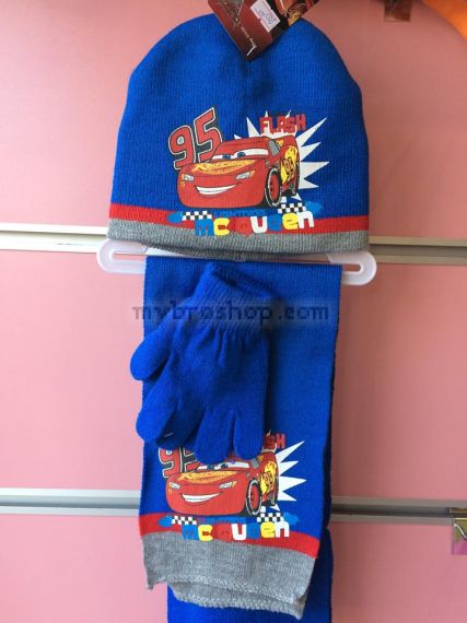 Комплект шапка + шал + ръкавици 
