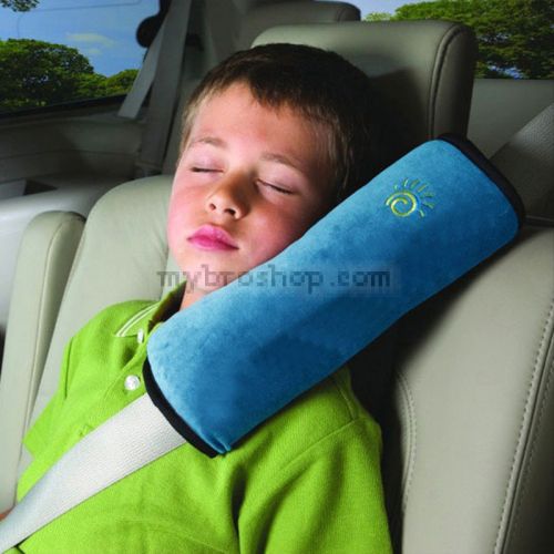 Мека възглавничка за колан в колата при сън на вашите цечица