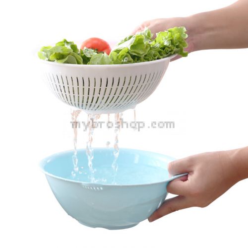 Пластмасова купа за миене гевгирс купа е идеален за паста любителите с него лесно ще отцедите сварените зеленчуци или паста. подходящ също така и за плодове.