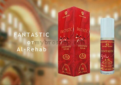Дълготрайно арабско олио - масло Al Rehab DEHN Al-Oud 6ml Нотки на дървесен мускус  Ориенталски аромат 0% алкохол