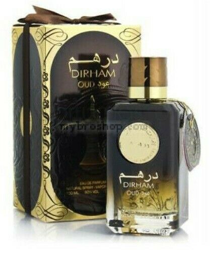 Луксозен арабски парфюм DIRHAM OUD от Al Zaafaran 100ml Бял мускус, Кехлибар - Ориенталски аромат 0% алкохол