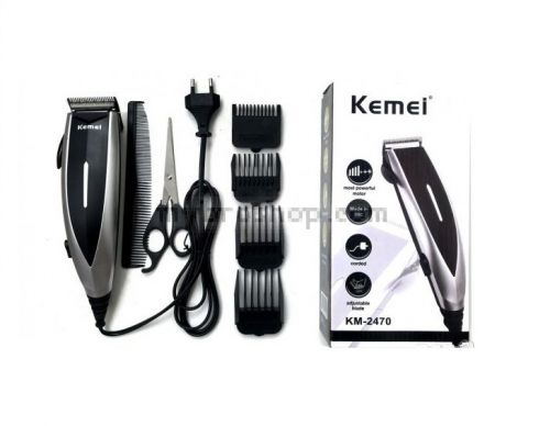 Универсалната полупрофесионални машинка за подстригване KEMEI KM - 2470 лесна и удобна за използване,
