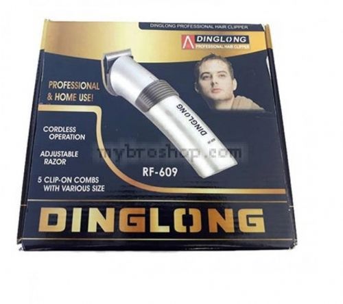 Полупрофесионална машинка DingDong Безжичен комплект 5 Части за подстригване и оформяне на брада тяло и глава -  Сива