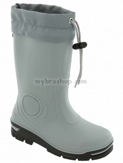 Рр 29/36 Детски гумени ботуши MUFLON " СИВ" WATERPROOF, ВОДО-УСТОЙЧИВИ, БЕБЕШКИ И ДЕТСКИ ГУМЕНИ БОТУШИ РАЗМЕРИ 29/36