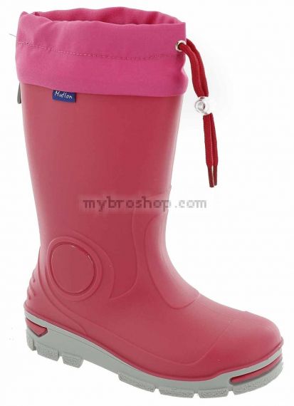 Рр 29/36 Детски гумени ботуши MUFLON " РОЗ   " WATERPROOF, ВОДО-УСТОЙЧИВИ, БЕБЕШКИ И ДЕТСКИ ГУМЕНИ БОТУШИ РАЗМЕРИ 29/36