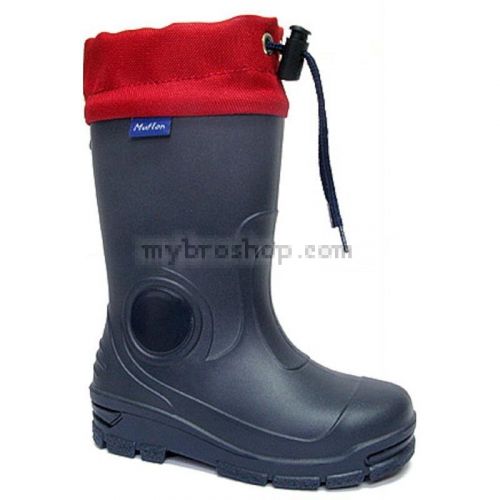 Рр 29/36 Детски гумени ботуши MUFLON " Тъмно Син    " WATERPROOF, ВОДО-УСТОЙЧИВИ, БЕБЕШКИ И ДЕТСКИ ГУМЕНИ БОТУШИ РАЗМЕРИ 29/36