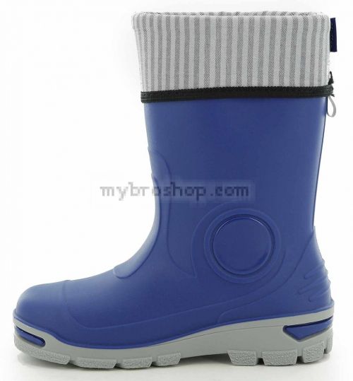 Рр 21/28 Детски гумени ботуши MUFLON "   Син   "  Модел 465 (с Топло Чорапче) WATERPROOF, ВОДО-УСТОЙЧИВИ, БЕБЕШКИ И ДЕТСКИ ГУМЕНИ БОТУШИ РАЗМЕРИ 21/28