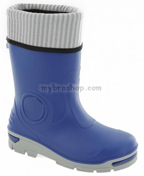 Рр 29/36 Детски гумени ботуши MUFLON " Син   "  Модел 465 (с Топло Чорапче)  WATERPROOF, ВОДО-УСТОЙЧИВИ, БЕБЕШКИ И ДЕТСКИ ГУМЕНИ БОТУШИ РАЗМЕРИ 29/36
