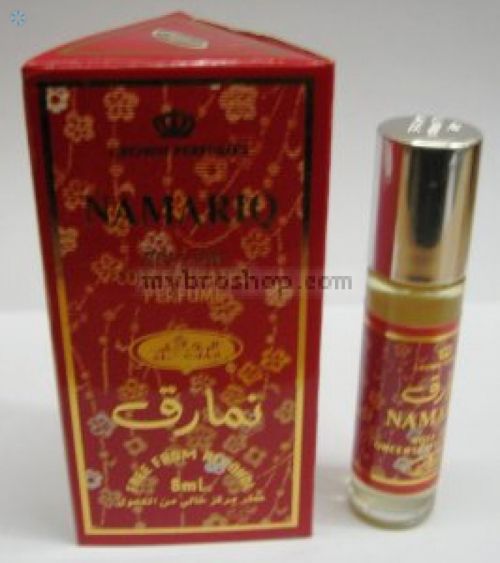 Арабско олио парфюмно масло Al Rehab Namariq 6ml  аромат на бергамот, цитрусови плодове, момина сълза, жасмин, мускус, ууд Ориенталски аромат 0% алкохол